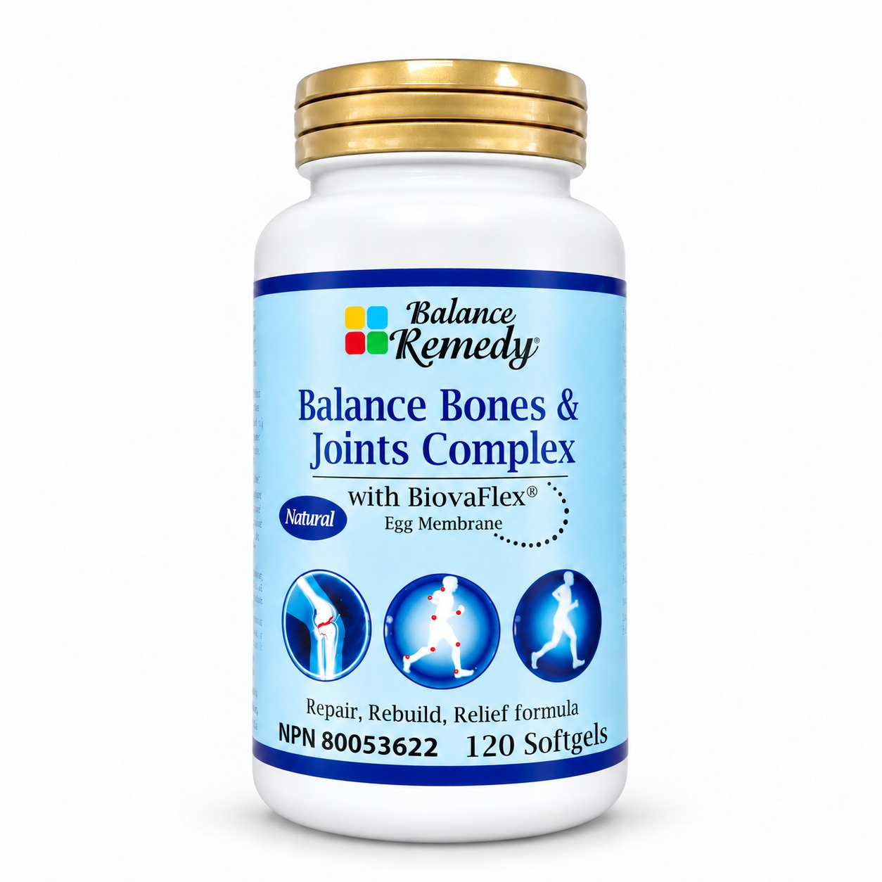 Balance Remedy Balance Bones and Joints Complex, 120 softgels